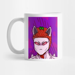 KQ Strawberry Hood Mug